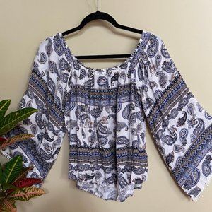 Boho Paisley Shirt